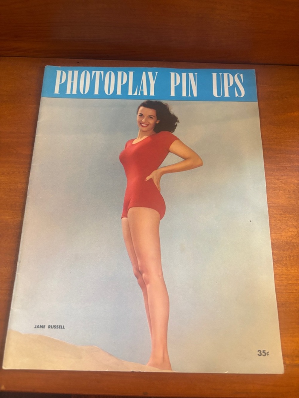 Vintage Copy of Photoplay Pin Ups Magazine Marilyn Monroe, Elizabeth Taylor 1952